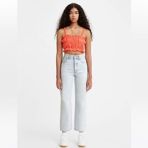 LEVI’S RIBCAGE STRAIGHT ANKLE WOMEN'S JEANS Size 27